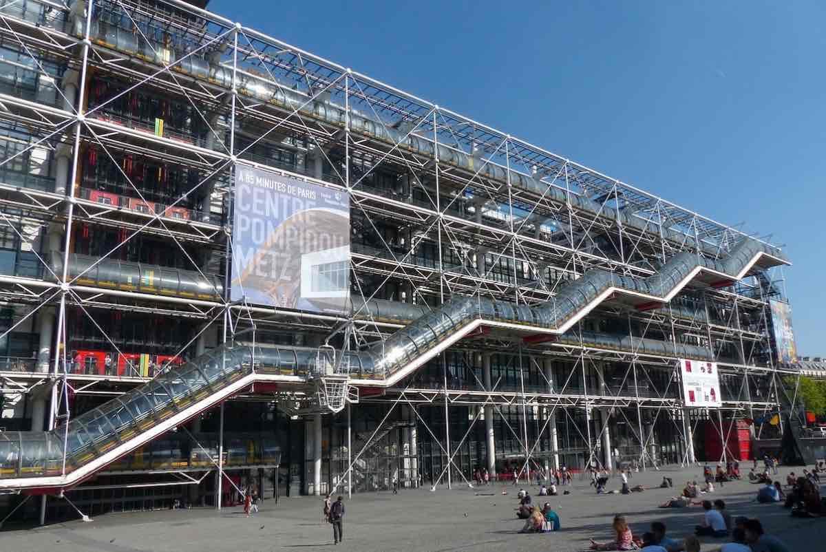 itinerario 5 giorni parigi centro pompidou marais