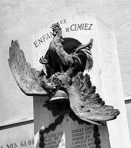 Coq français bat l'aigle allemand