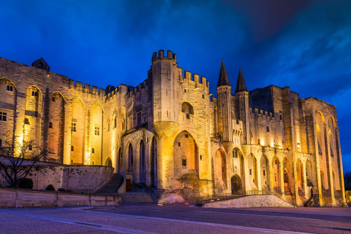 Palais des Papes à Avignon.