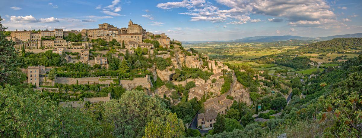 Le village de Gordes dans le Luberon, Provence.