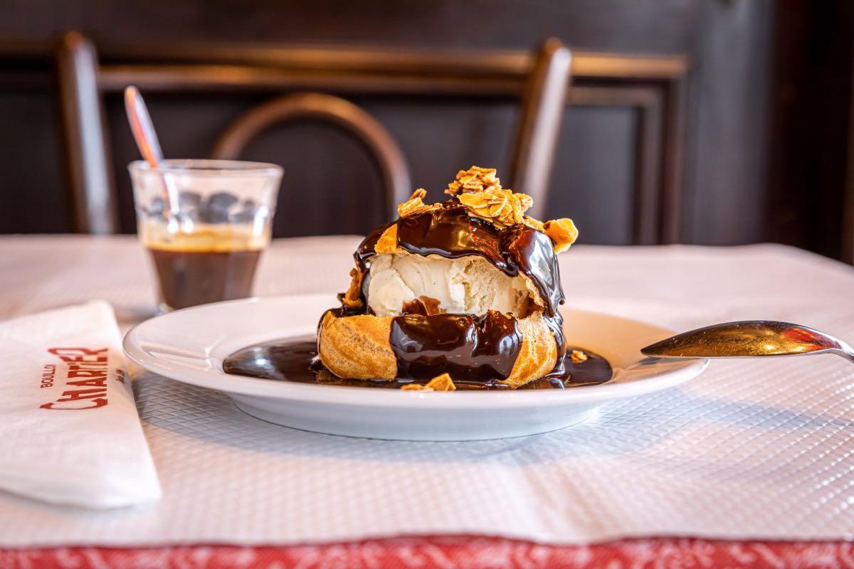 entrée traditionnelle française profiterole