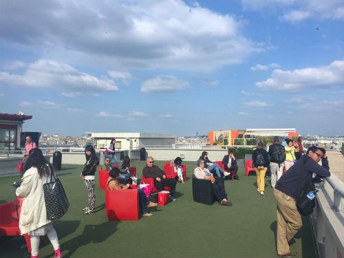 terrasse des galeries lafayette