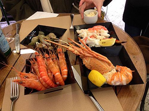 La Grande Épicerie de Paris, comptoir de fruits de mer