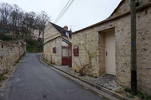 Entrée de l'Auberge Ravoux