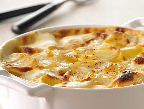 Batatas gratinées, gratin dauphinois