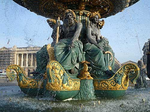 Les fontaines de la Concorde