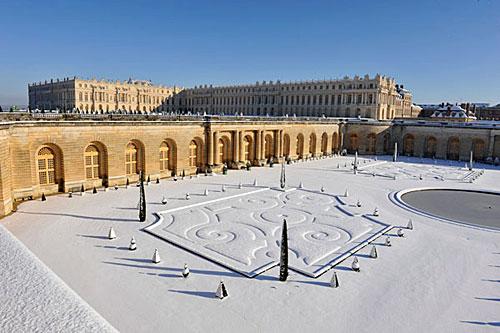 Versailles en hiver