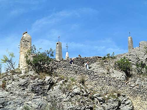 Capela de Moustiers, caminho