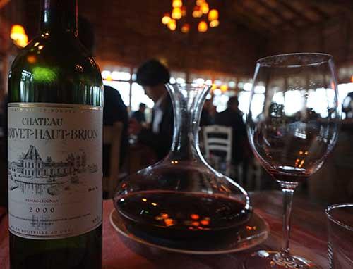 Un vin de la maison