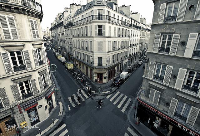 Les immeubles résidentiels de Pigalle.