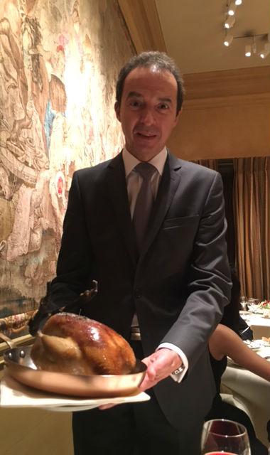 L'Ambroisie : service formel et impeccable.