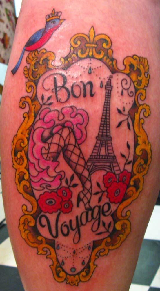 Tatouage de Sunny Buick. Photo du site de l'artiste.