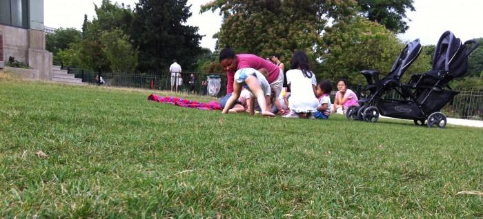 Enfants, mères et nourrices au Jardin des Plantes