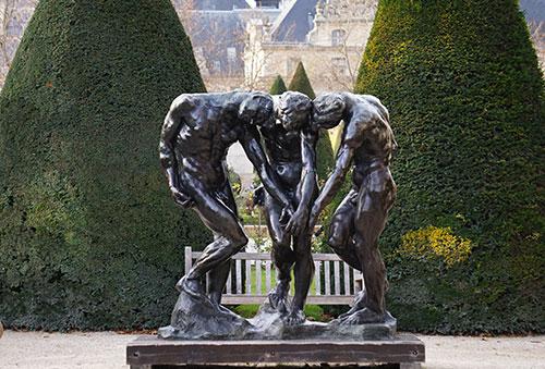 jardin du musée Rodin à Paris