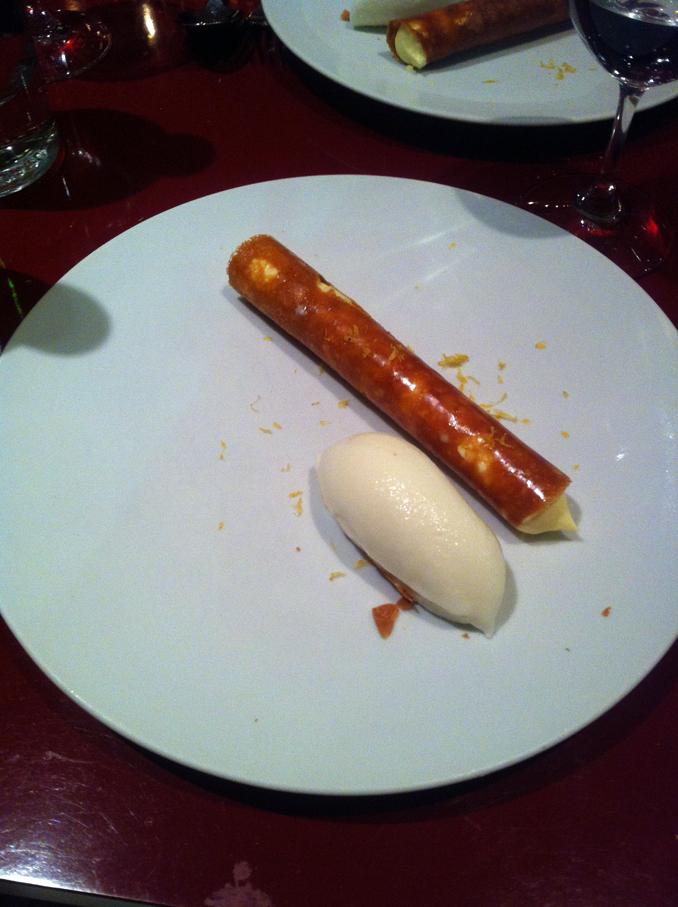 Dessert : cannoli au citron de Sicile