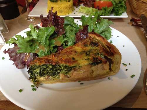 Tarte aux épinards