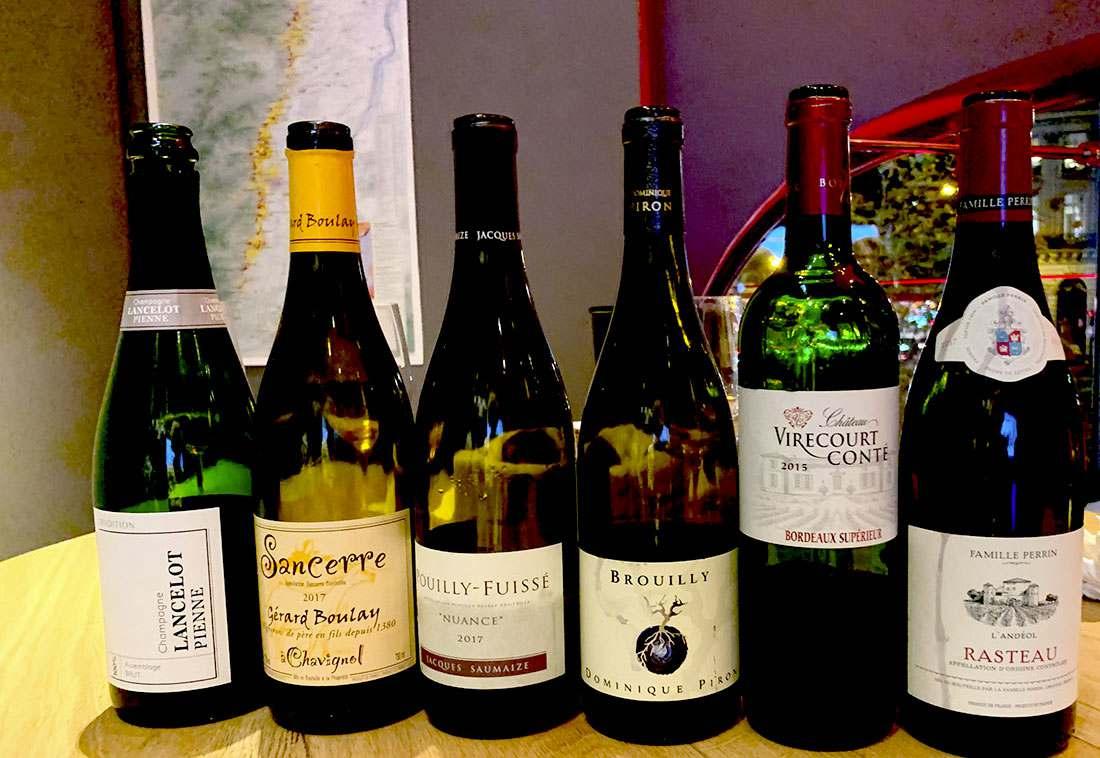 Dégustation de vins à Paris