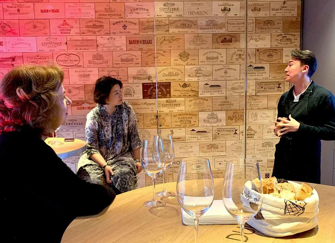 Dégustation de vins à Paris