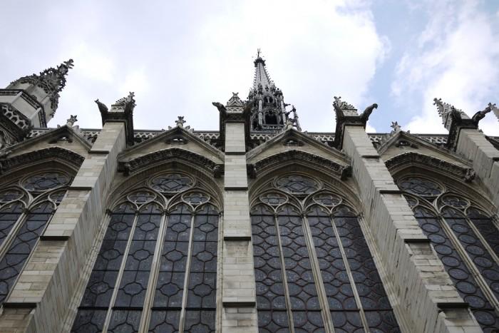 Une façade de la Sainte Chapelle