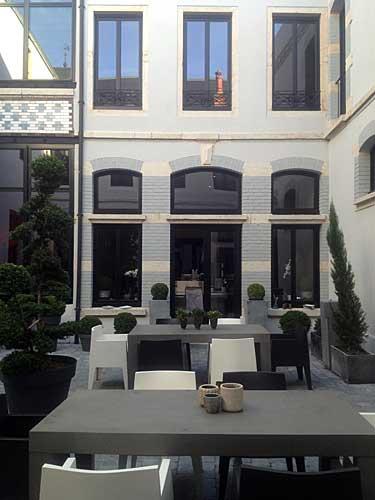 Jardin intérieur du Le 5