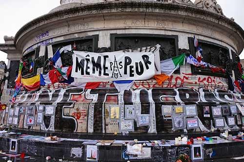 Place de la République, début mars 2016