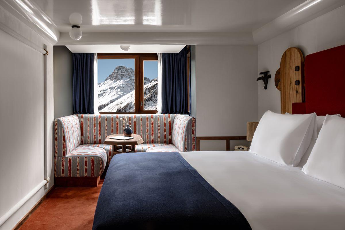 chambre hôtel experimental chalet val d'isère