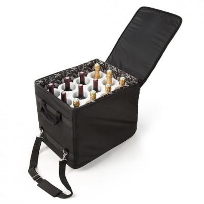 Malle de voyage pour transporter des vins de l'entreprise Lazenne. Les lecteurs de Conexão Paris bénéficient de 10% de réduction.