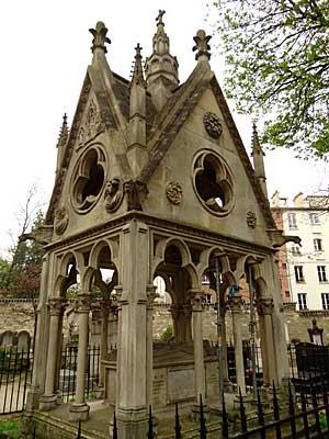 Tombeau d'Abélard et Héloïse à Paris
