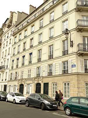 Ancienne résidence d'Abélard et Héloïse dans le Marais