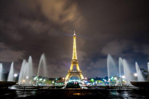 Vue de la Tour Eiffel depuis le Trocadéro