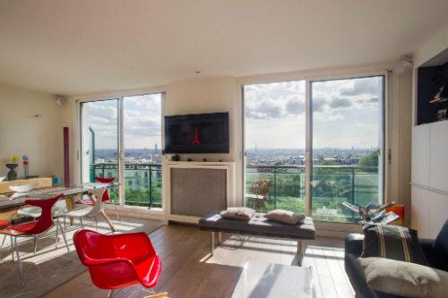 Appartement à louer avec vue sur toute la ville de Paris