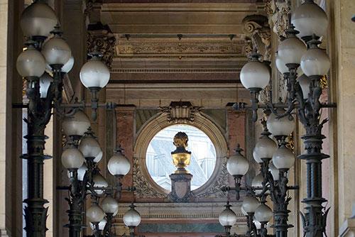 Opéra Garnier, balcon. Photo Fabrizio Rosa