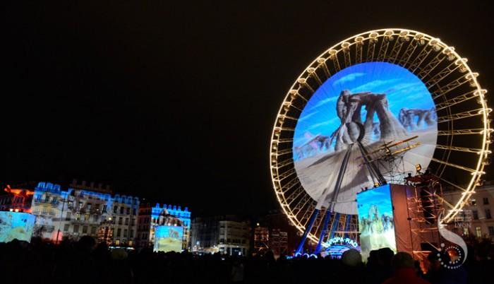 Place de Bellecour, à Lyon