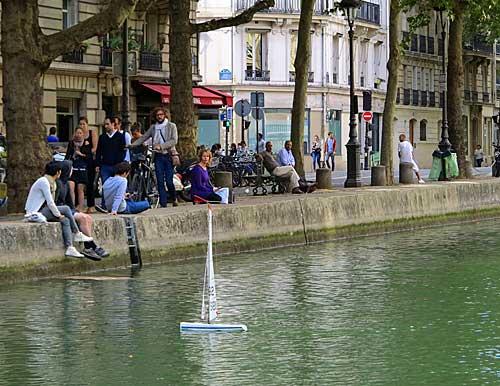Canal Saint Martin, modélisme