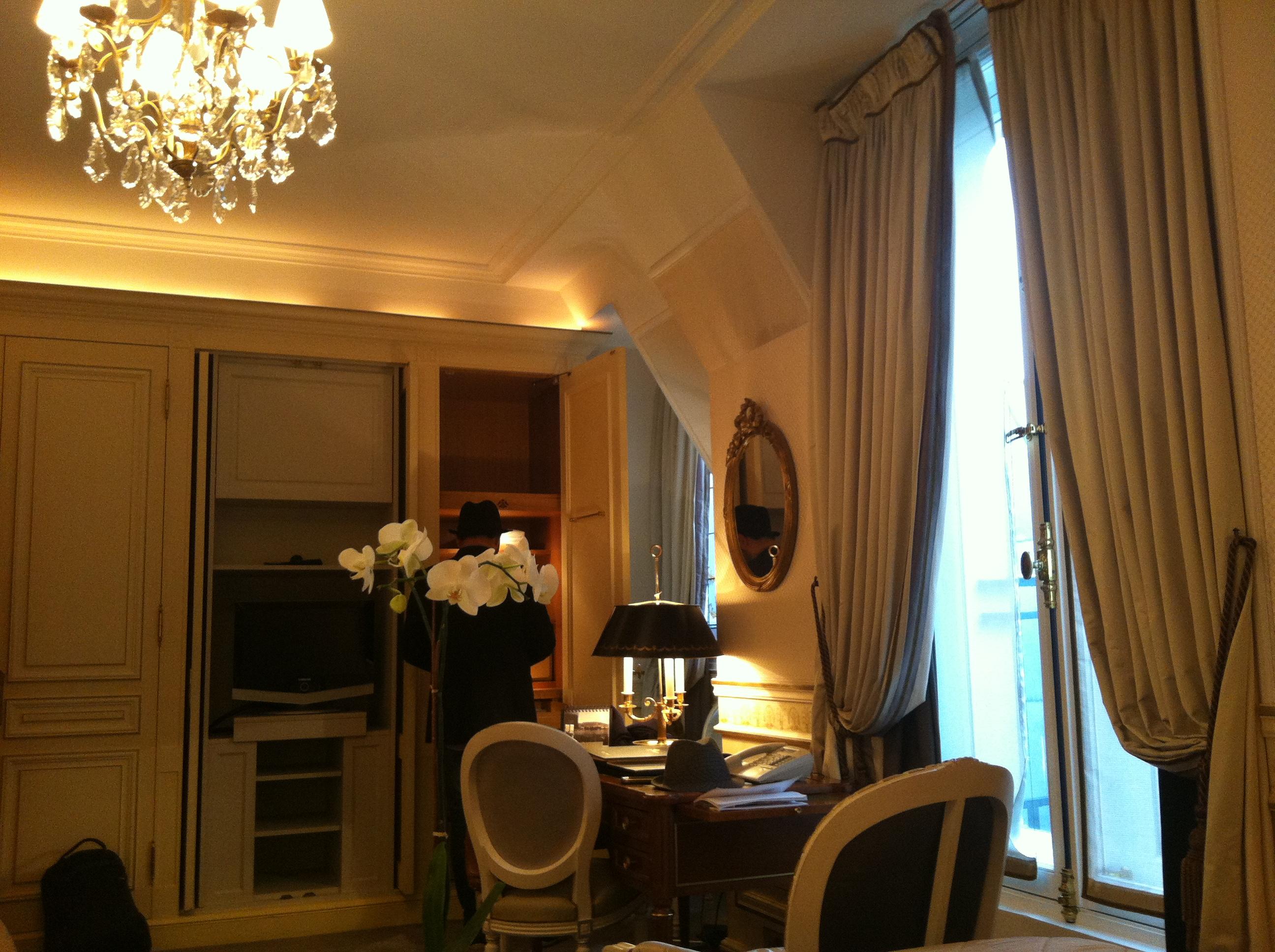Détail de la chambre