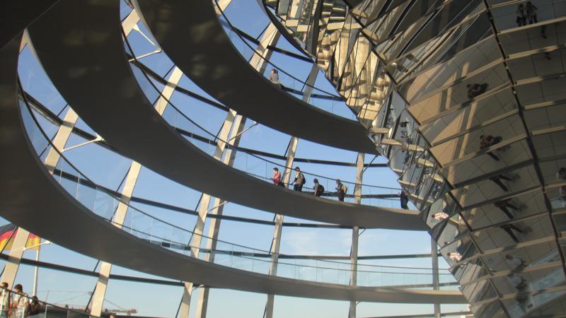 Coupole du parlement allemand