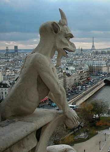 Vue de Paris depuis la tour de Notre Dame. Photo Luiz Gonzaga