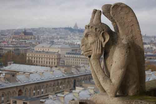 Vue de Paris depuis la tour. Photo Luiz Gonzaga