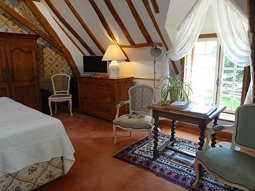 Chambre où a séjourné Marcia Lube