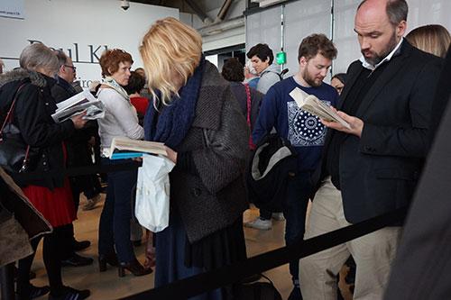 File d'attente pour l'exposition Klee