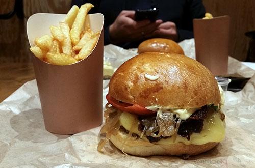 Hamburger du Roomies