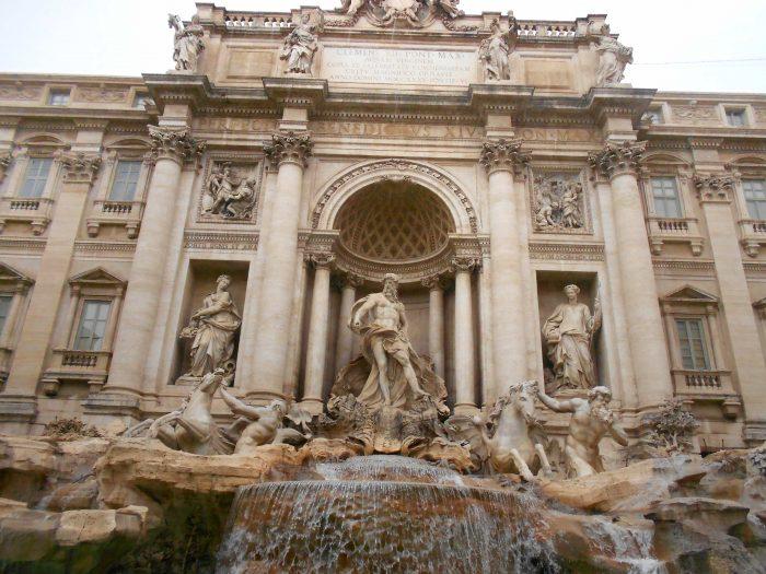 Fontaine de Trevi, à Rome