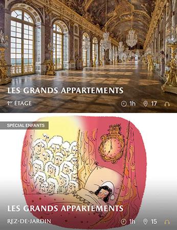 Application du Château de Versailles