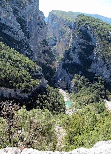 Vue depuis le Point Sublime.