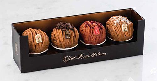 Salon de thé Angelina. Nouvelles saveurs du Mont Blanc