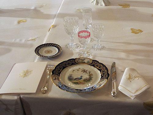 Élysée, détail décoration de la table. Lerros84 sur Flickr