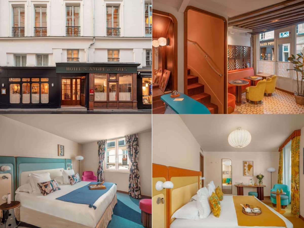 où séjourner à paris hôtel saint-andrés des arts