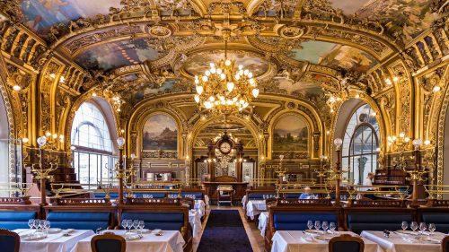 Le restaurant Le Train Bleu