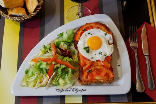 Le croque madame