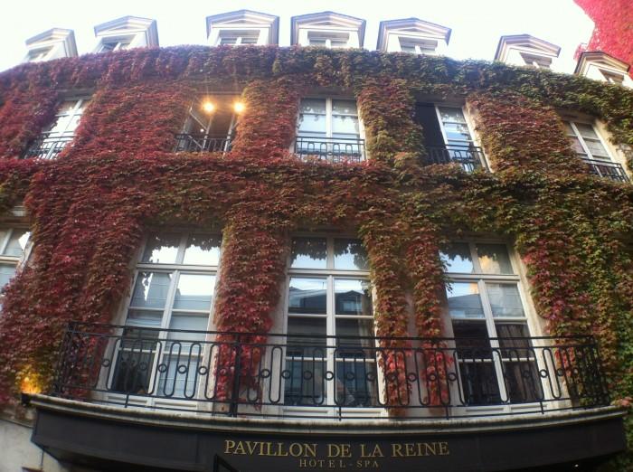 Façade de l'hôtel